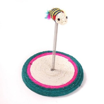 Print Cat Toy Cat House Swinging The Ball Cat Furniture&Scratchers Cat Tree Scratch Toy For Pet Kitten Jumping - Intl April 2018 - 2 Print Cat Toy Cat House Swinging the Ball Cat Furniture&Scratchers Cat Tree Scratch Toy For Pet Kitten Jumping - intl - 2