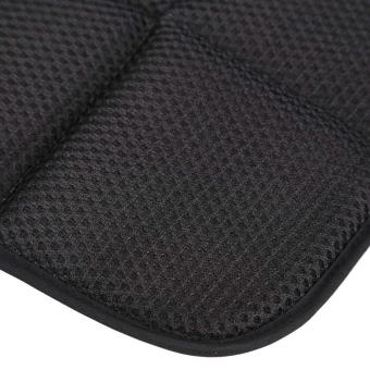 42cm*42cm Bamboo Charcoal Breathable Car Seat Cushion Cover Chair Mat Black April 2018 - 5 42cm*42cm Bamboo Charcoal Breathable Car Seat Cushion Cover Chair Mat Black - 5