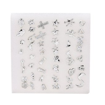 48pcs Silver Plated Women Men Cross Star Silver Plated Plastic Ear Stud Earring (EXPORT) April 2018 - 5 48pcs silver Plated Women men Cross Star Silver Plated Plastic Ear Stud Earring (EXPORT) - 5