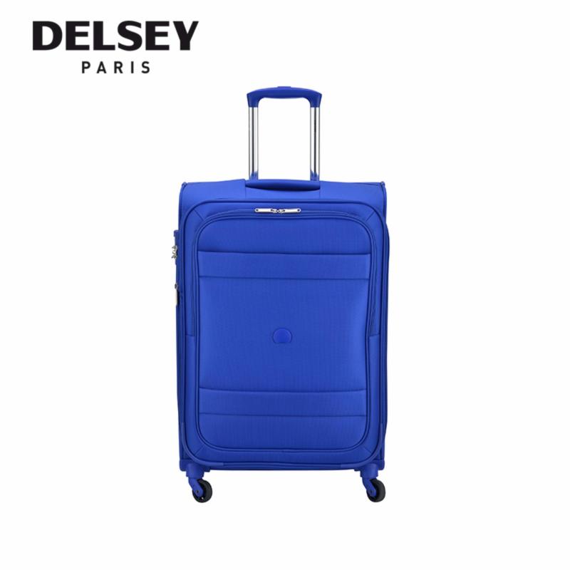 Indiscrete 69cm 4 Wheel Expandable Trolley Soft Case (Light Blue)