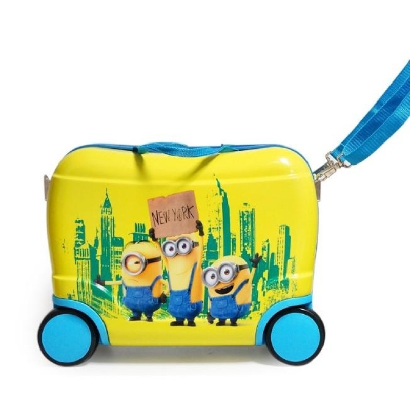 Kids Trolley Luggage Ride-On Suitcase - intl