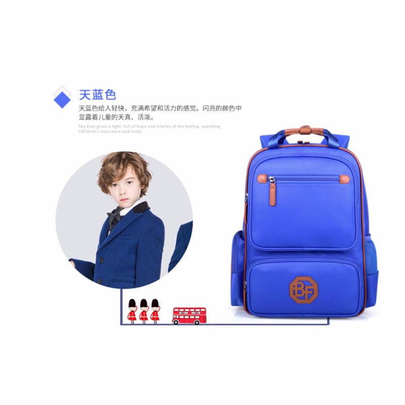 Light Ergonomic Quality Bags / Ergonomic Bag for Primary School - New Version Xltra Large Diamond Blue