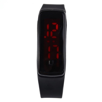 Men Women LED Digital Bracelet Watch Sport Wristwatch - Intl June 2018 - 2 Men Women LED Digital Bracelet Watch Sport Wristwatch - intl - 2