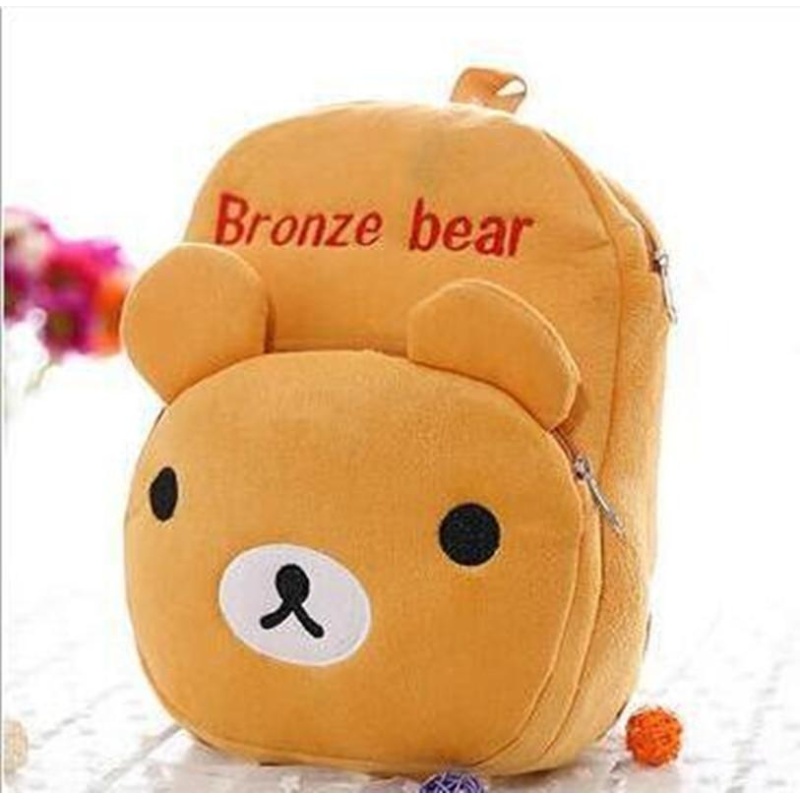Plush Cartoon Bags Kids Backpack Children School Bags Animal Cute Animal Lovely Bags for 1-3 Years Old Kindergarten Girl - intl
