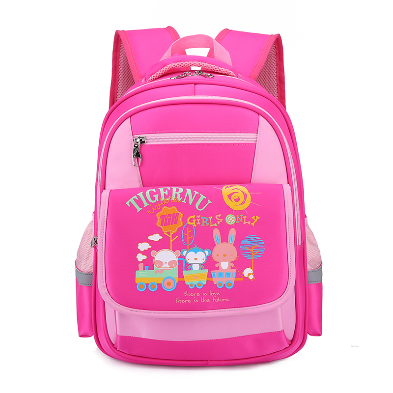 Tigernu Kids Preschool Kindgarten Backpack for Boys Waterproof
Backpack3225(Pink) - intl