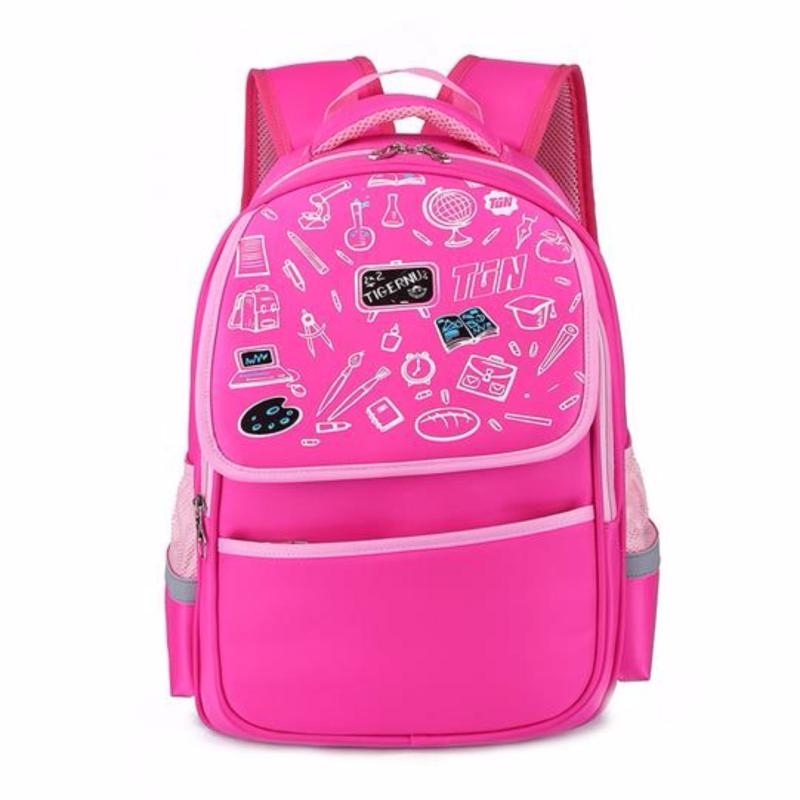 Tigernu school bag for girls boys schoolbag waterproof school
backpack bag female school backpacks teenage girl school bags(Pink)
- intl