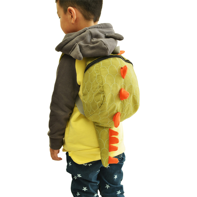 ZigZagZong Cartoon Children Boy Girl School Bag Backpack Dinosaur
Rucksack Kindergarten Yellow - intl