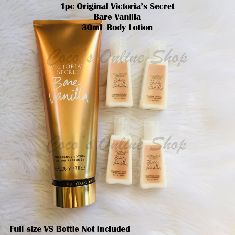 Victoria Secret Bare Vanilla Fragrance Lotion - 30mL Sample