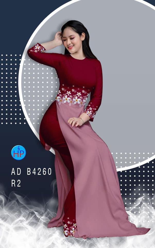 Vải may áo dài in 3d hoa eo siêu sang trọng