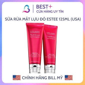 Sữa Rửa Mặt Lựu Đỏ Estee Lauder Nutritious Super-Pomegranate Radiant Energy 2-in-1 Cleansing Foam 125ml