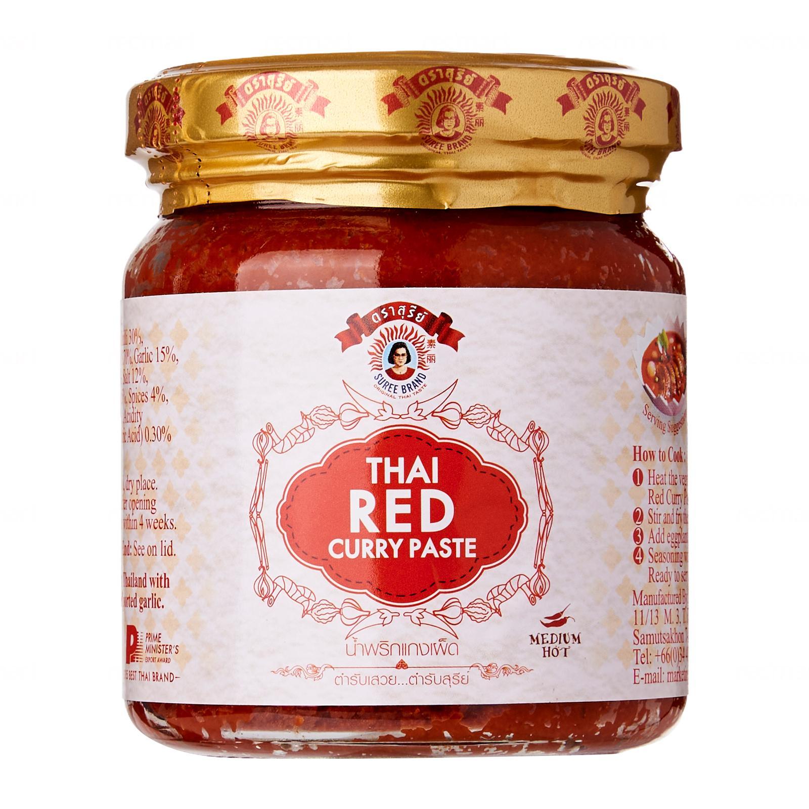 Suree thai cheap red curry paste