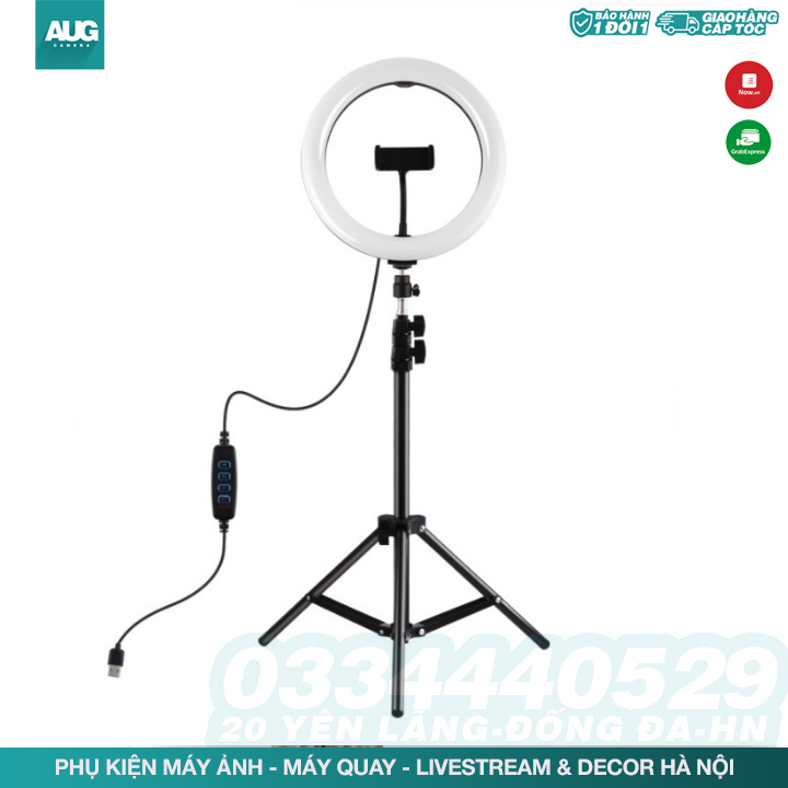 Đèn Led RingLight 30cm, Đèn LiveStream, Đèn Tròn Hỗ trợ ánh sáng Chụp Ảnh, Make Up Trang Điểm, Chụp ảnh sản phẩm