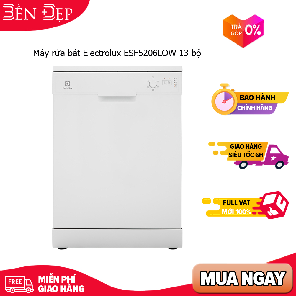 Máy rửa bát electrolux esf5206low 13 bộ