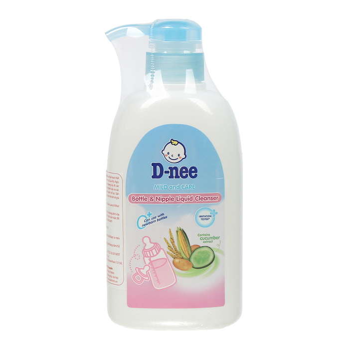 Nước Rửa Bình Sữa và Rau Quả Dnee 500ml Nhập Khẩu Chính Hãng Thái Lan