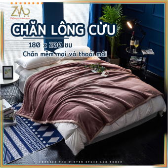 Chăn lông cừu,chăn mỏng,chăn điều hòalông tuyết Nhung hàng loại 1 kích thước 2 x1.8m