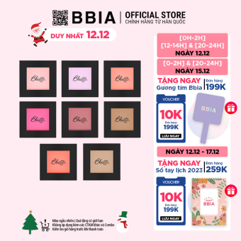 Phấn Má Hồng Bbia Last Blush 2.5g