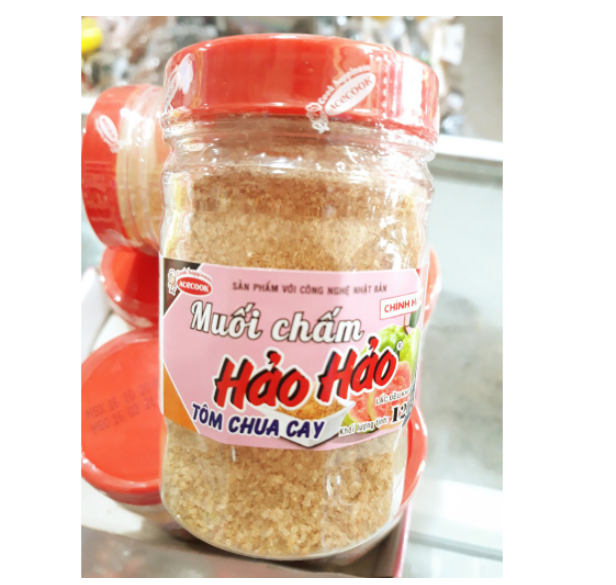 Muối chấm hảo hảo chua cay acecook hũ 120g