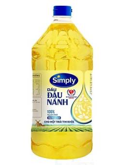 Dầu Ăn Đậu Nành Simply 2 Lít