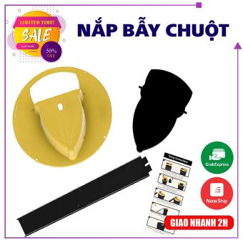 Bẫy chuột tự động thông minh - Bẫy chuột thông minh , Bẫy Chuột , Bắt Chuột - Dễ sử dụng - Hiệu quả Cao - Không độc hại (Đen)- Nắp bẫy chuột thông minh