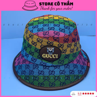 NÓN VÀNH GC NGŨ SẮC SIÊU PHẨM HOT HIT MỚI RA, MŨ BUCKET CHẤT VẢI CỰC XỊN FULL TEM MÁC