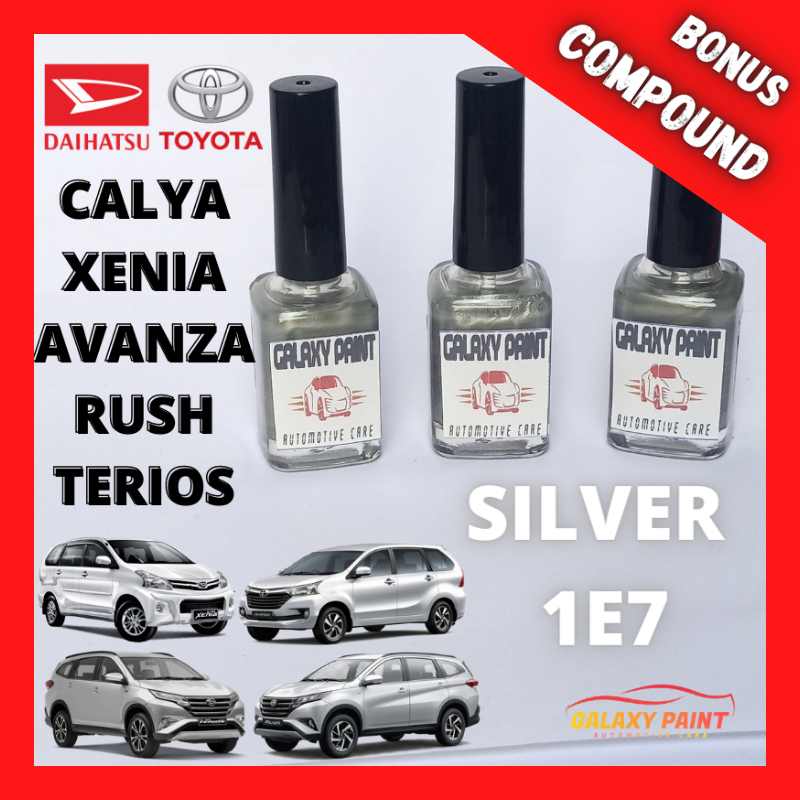 Cat Mobil Oles Toyota Silver 1E7 Penghilang Goresan Baret Lecet Body Repair Bodi Mudah Murah Giá 69,500 Đồng*Miễn phí vận chuyển