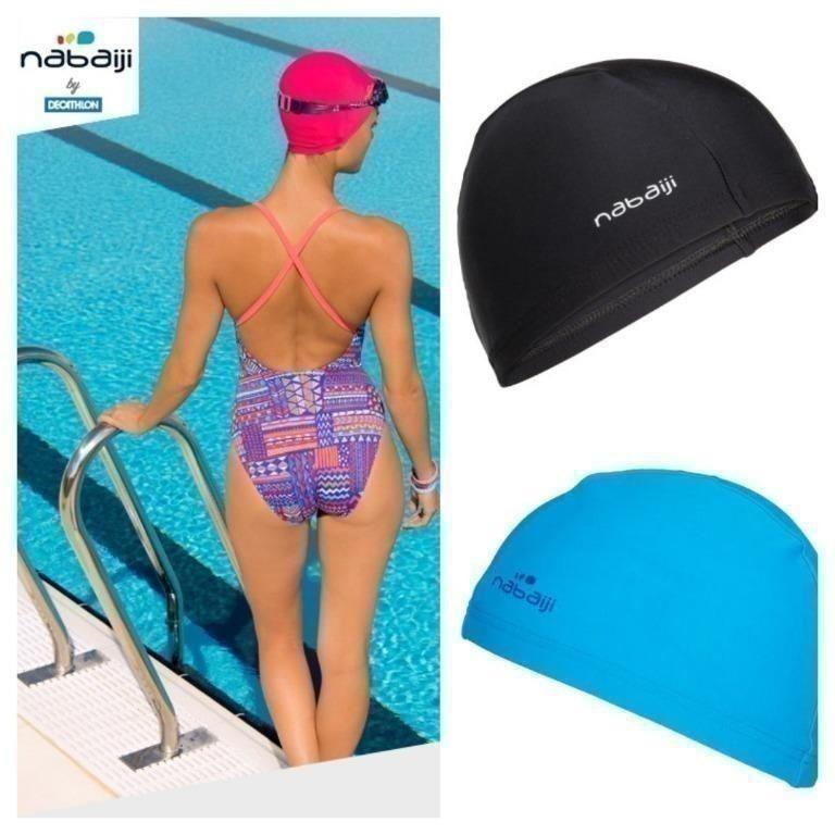 Nabaiji, Mesh Fabric Swim Cap