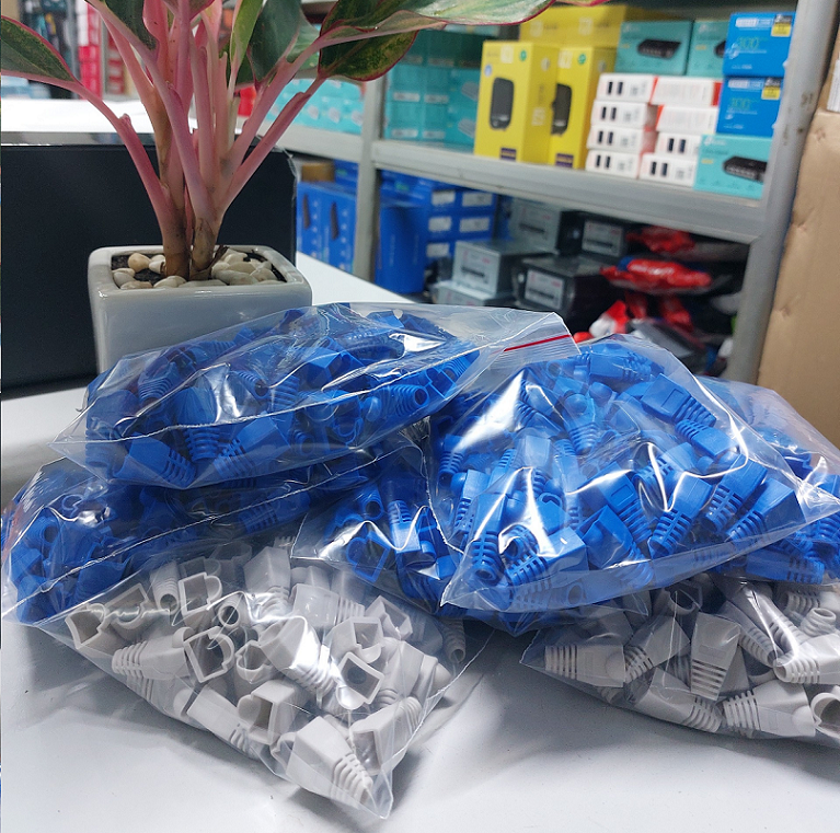 Đầu chụp hạt mạng rj45 loại túi 100 chiếc