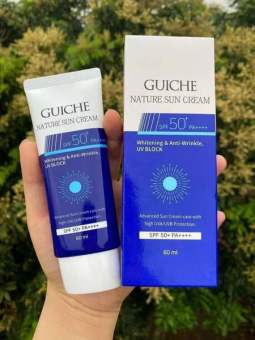 KEM CHỐNG NẮNG GUICHE NATURE SUN CREAM SPF50+ / PA++++ HÀN QUỐC - Phổ rộng, kiềm dầu, nâng tone, cấp ẩm dịu nhẹ, chống lão hóa