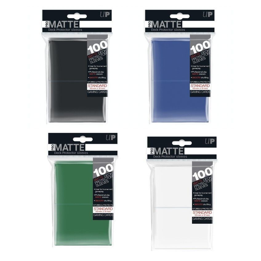 Ultra Pro 84731 Standard Pro Matte Card Sleeves, Clear