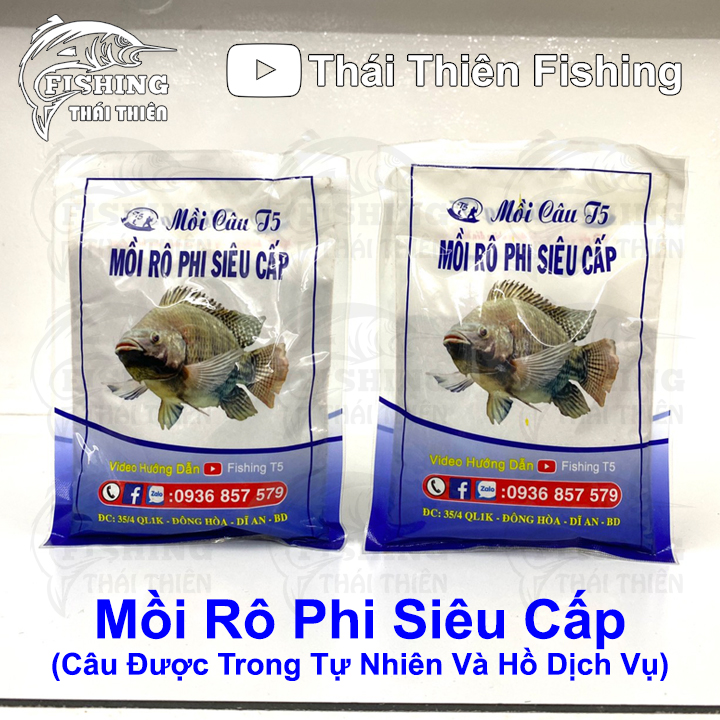 Mồi Câu Cá Rô Phi Siêu Cấp T5