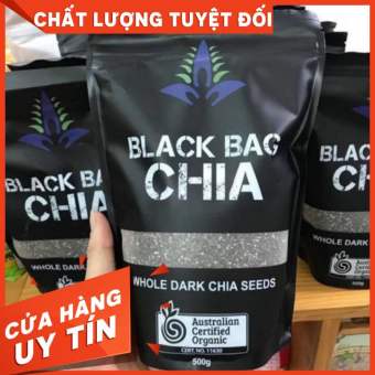 Hạt Chia Đen Úc Hàng Chuẩn - 500g