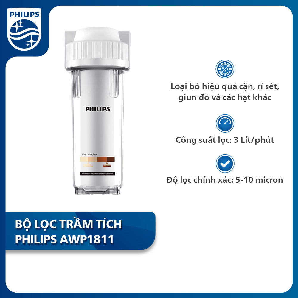 Bộ tiền lọc trầm tích Philips AWP1811