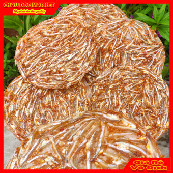 Bánh Tráng Cá Cơm Châu Đốc Ướp Gia Vị Vừa Ăn Dùng Chiên Hoặc Nướng Gói 500gr