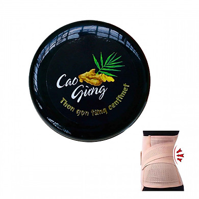 Cao gừng tan mỡ thiên nhiên việt chính hãng, tan mỡ bụng cát tường, cao gừng tan mỡ hiệu quả an toàn 200g