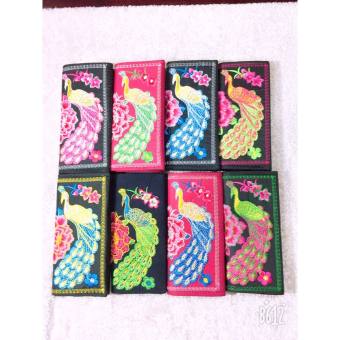 Bóp Ví Thổ Cẩm Đựng Tiền