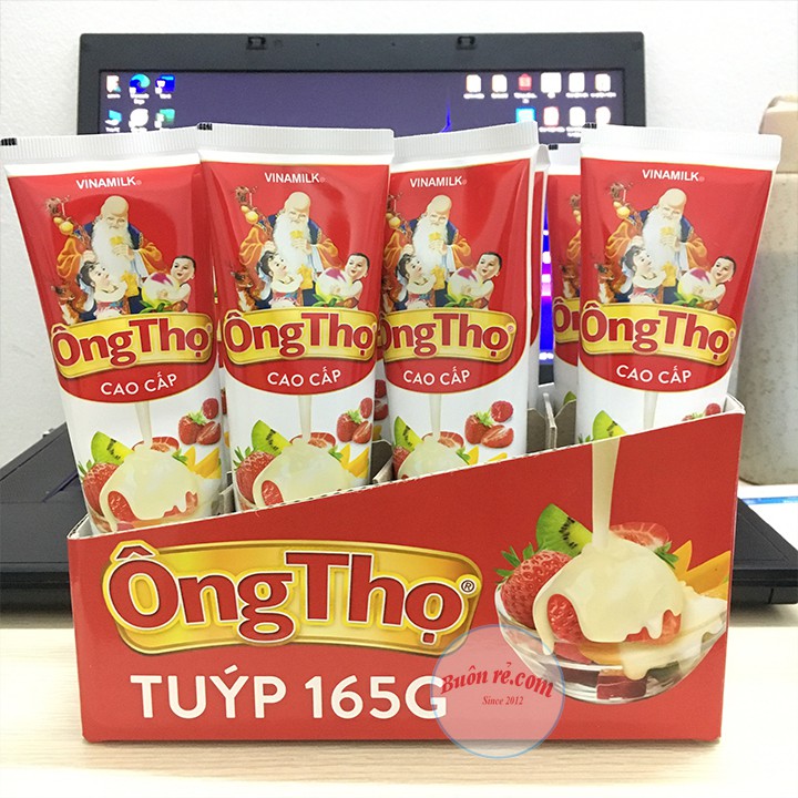 Sữa đặc có đường ông thọ đỏ tuýp 165g
