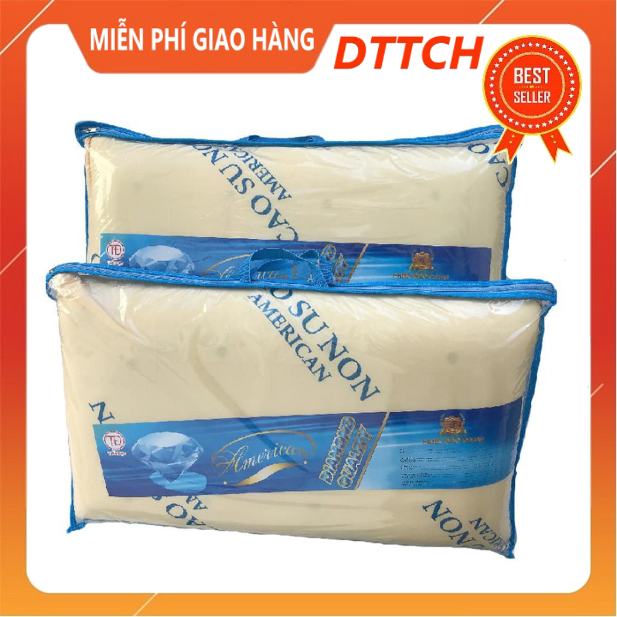 Ruột gối nằm cao su non 40x60- gối nằm gòn