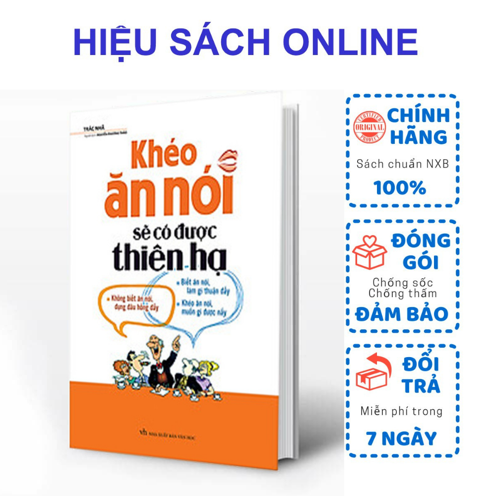Sách - khéo ăn nói sẽ có được thiên hạ - tặng kèm bookmark