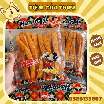 Snack Mỳ Gân Bò Hằng Đại,176G~20 thanh Snack đồ ăn vặt Cay Cay tuổi thơ