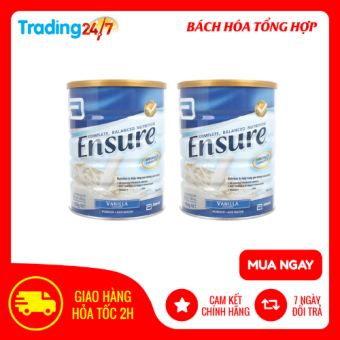 Combo 2 Lon sữa Ensure Úc 850gr  vị Vani