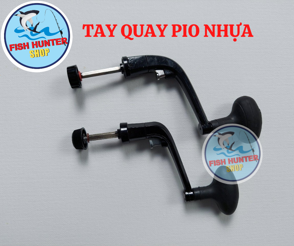 Tay quay máy câu cá pioneer nhựa cho máy 2000 – 8000