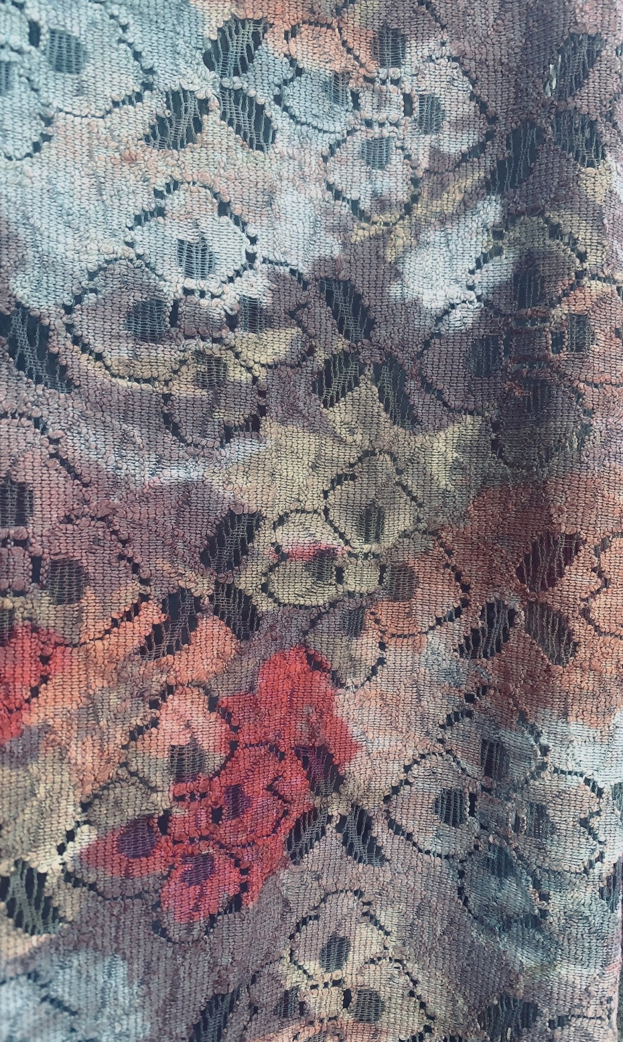 1m Vải ren Hàn Quốc nhiều màu chất đẹp may áo kiểu, váy ôm, váy đầm khổ 1m40