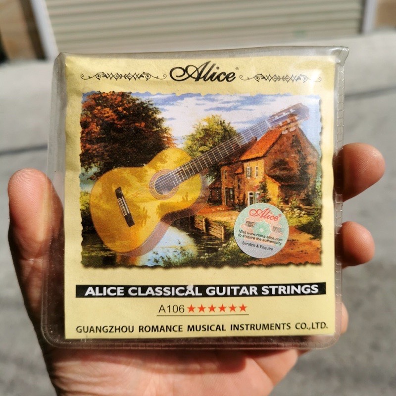 Dây đàn classic alice a106 -dây nilong