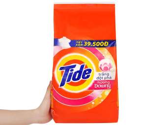 Bột giặt Tide trắng đột phá hương Downy 5kg