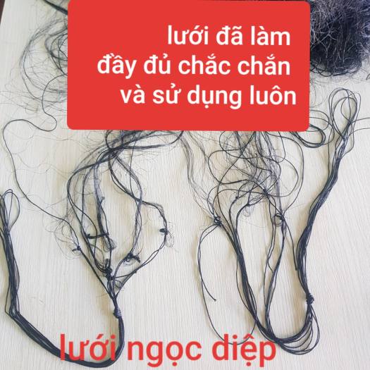 Lưới bẫy chim 30m Lưới 8 phân Bẫy cu, cò, két, rẽ giun, quốc,bip