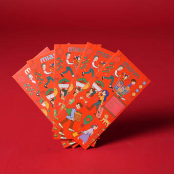 Bao lì xì Tết 2024 MIA.vn thiết kế độc quyền (set 5 cái)