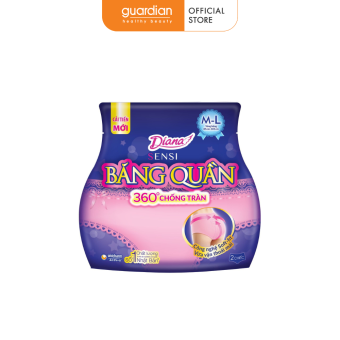 Băng vệ sinh Diana Ban Đêm Dạng Quần (size M -L) (Gói 2 chiếc)