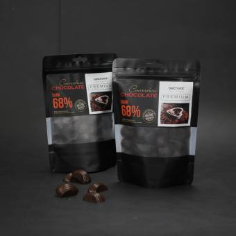 Socola Đen Couverture 68% Belcholat - Dark Couverture Chocolate 68% Bag Túi 150g/270g