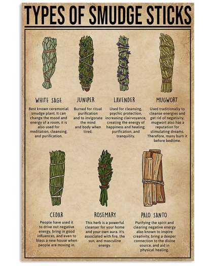 Bó lá mix lá xô thơm trắng và "cây thánhin White Sage + Yerba Santa Smudge Incense 3"-4in Bundle