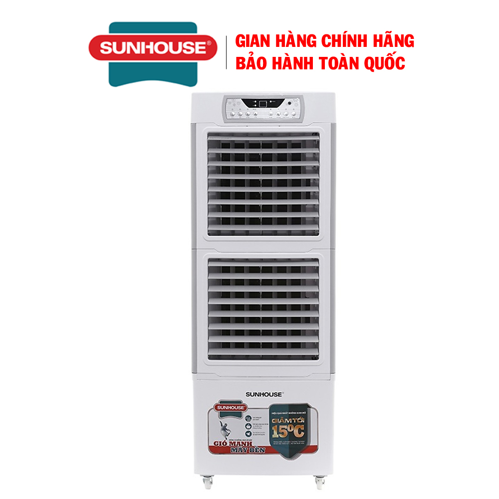 [Trả góp 0%]Quạt điều hòa không khí Sunhouse SHD7756 - Máy làm mát không khí - Bảo hành 12 tháng tại nhà